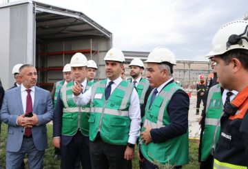 Sanayi ve Teknoloji Bakanı Mehmet Fatih KACIR, TAYRAŞ Baz Yağ Rafinerisini ziyaret etti.